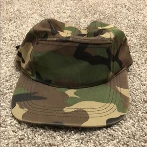 Cityhunter blank camo strap-back 5 panel